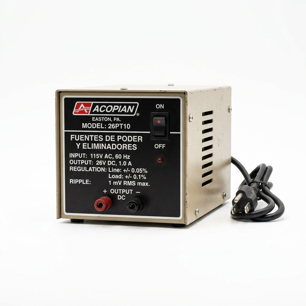 ACOPIAN 26PT10 FUENTES DE PODER Y ELIMINADORES