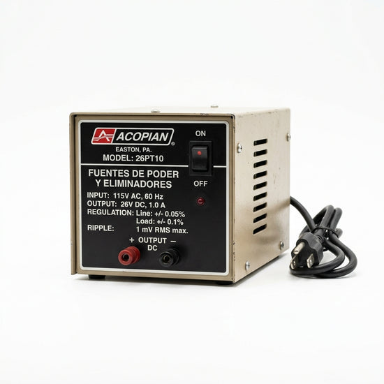 ACOPIAN 26PT10 FUENTES DE PODER Y ELIMINADORES