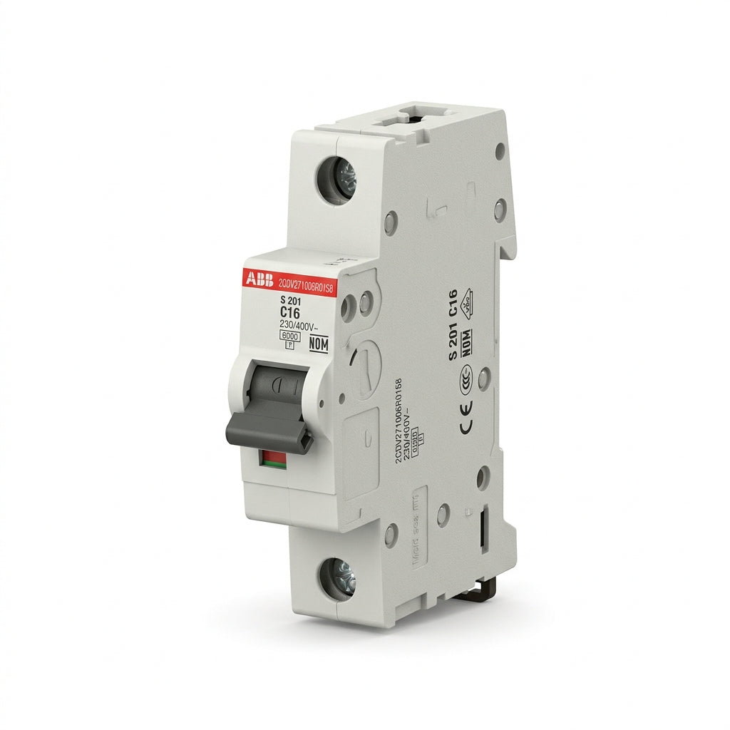 ABB 2CDV271006R0158 INTERRUPTORES TERMOMAGNETICOS MINIATURA RIEL DIN