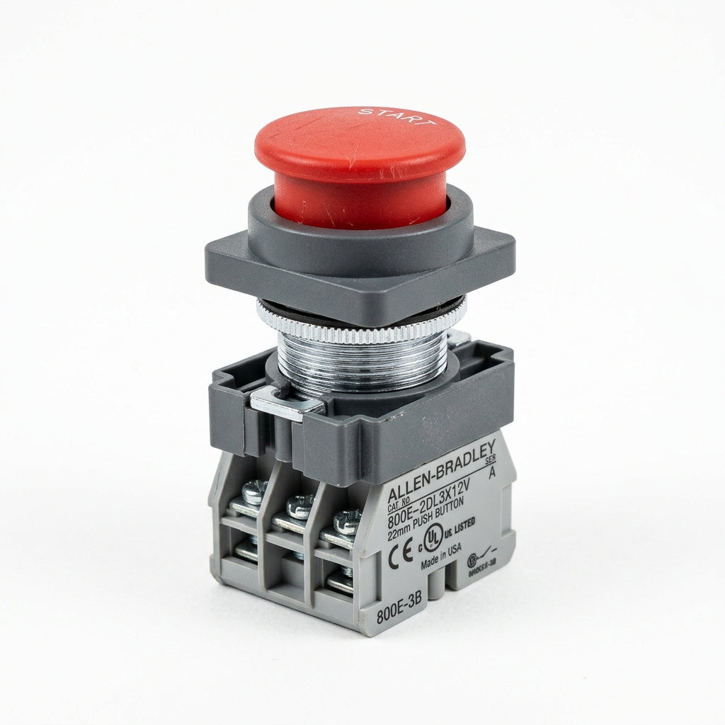 ALLEN-BRADLEY 800E-2DL3X12V BOTONES PULSADORES BOTONERAS Y ACCESORIOS