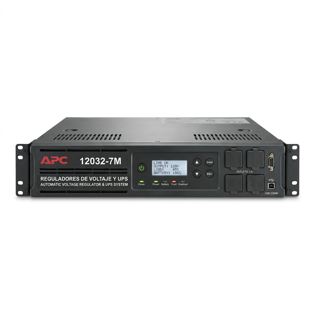 APC 12032-7M REGULADORES DE VOLTAJE Y UPS