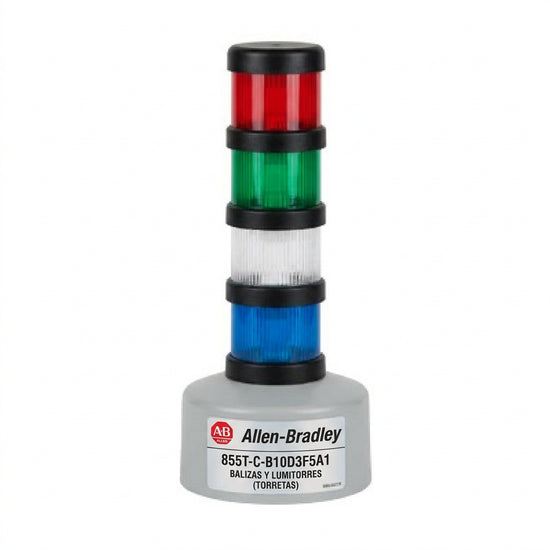 ALLEN-BRADLEY 855T-C-B10D3F5A1 BALIZAS Y LUMITORRES (TORRETAS)