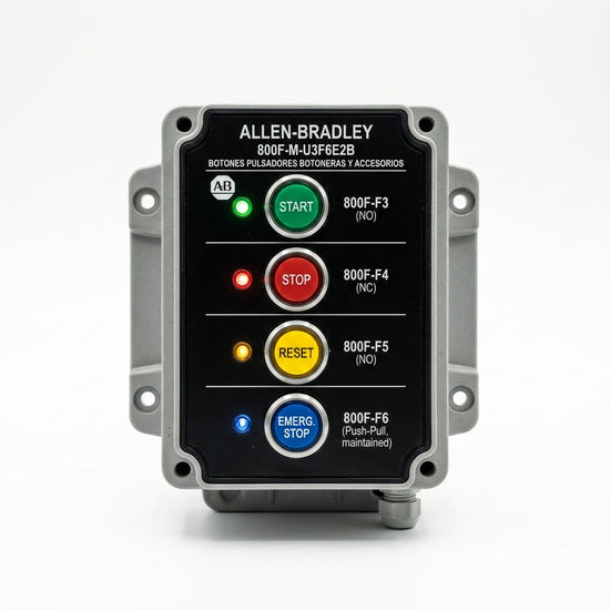 ALLEN-BRADLEY 800F-M-U3F6E2B BOTONES PULSADORES BOTONERAS Y ACCESORIOS