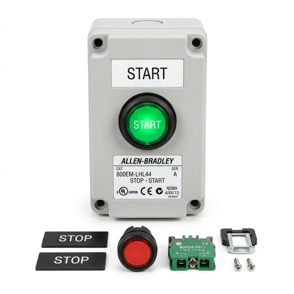 ALLEN-BRADLEY 800EM-LHL44 BOTONES PULSADORES BOTONERAS Y ACCESORIOS