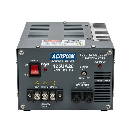 ACOPIAN 125UA20 FUENTES DE PODER Y ELIMINADORES