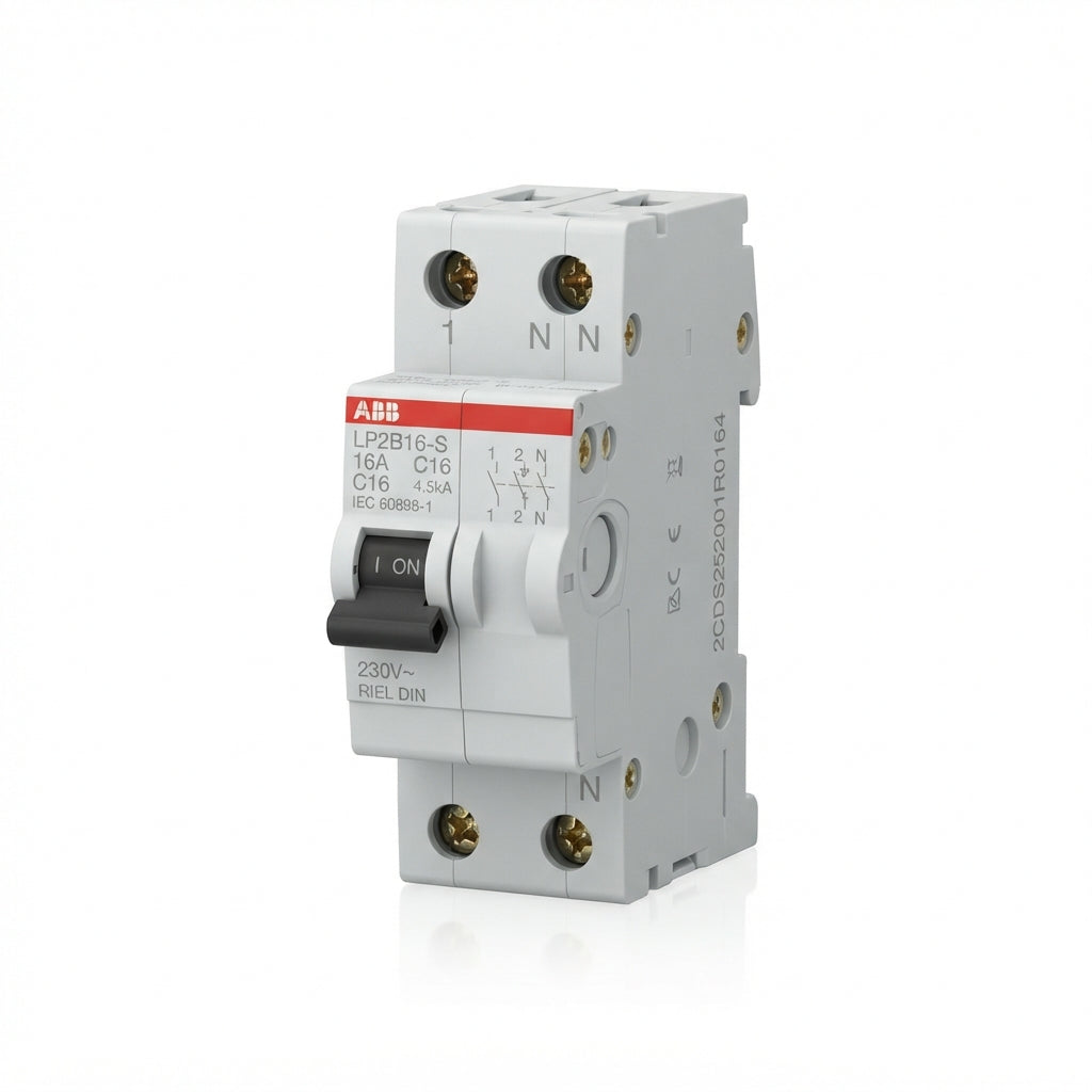 ABB LP2B16-S INTERRUPTORES TERMOMAGNETICOS MINIATURA RIEL DIN