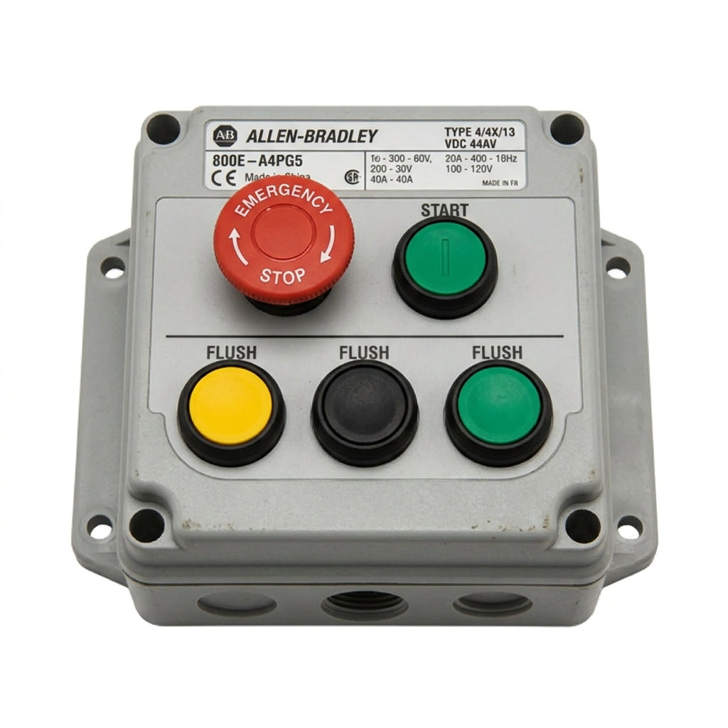 ALLEN-BRADLEY 800E-A4PG5 BOTONES PULSADORES BOTONERAS