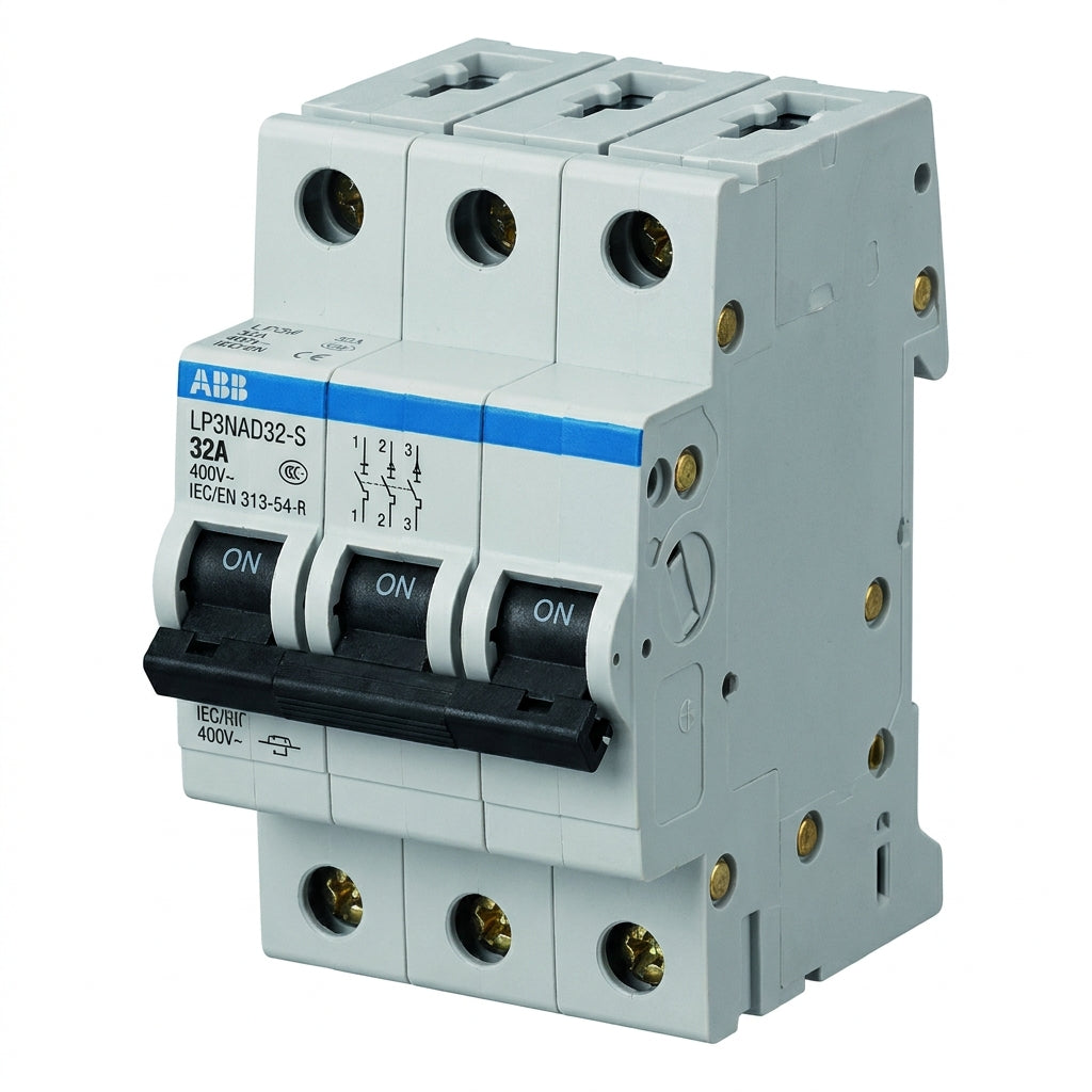 ABB LP3NAD32-S INTERRUPTORES TERMOMAGNETICOS MINIATURA RIEL DIN