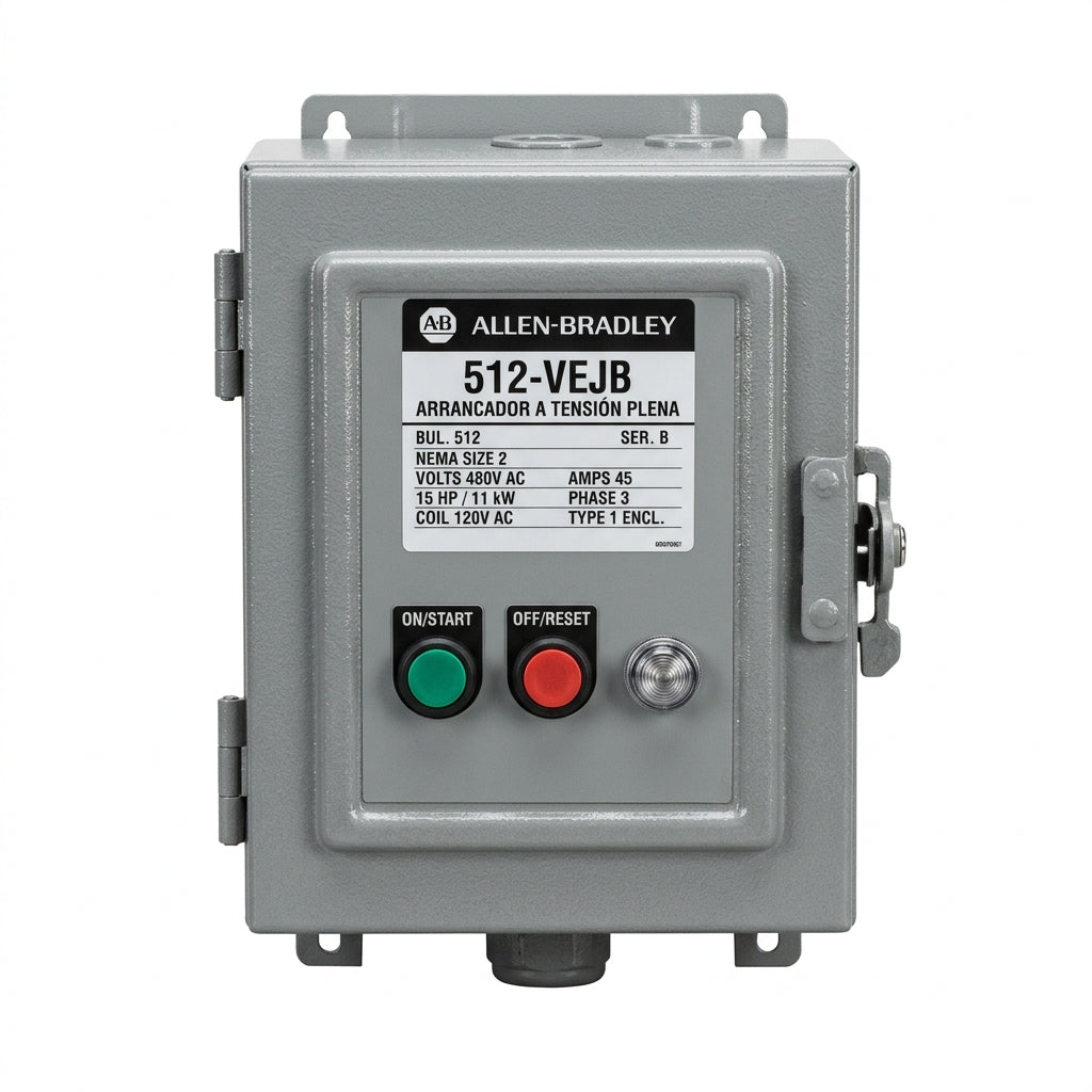 ALLEN-BRADLEY 512-VEJB ARRANCADORES A TENSION PLENA