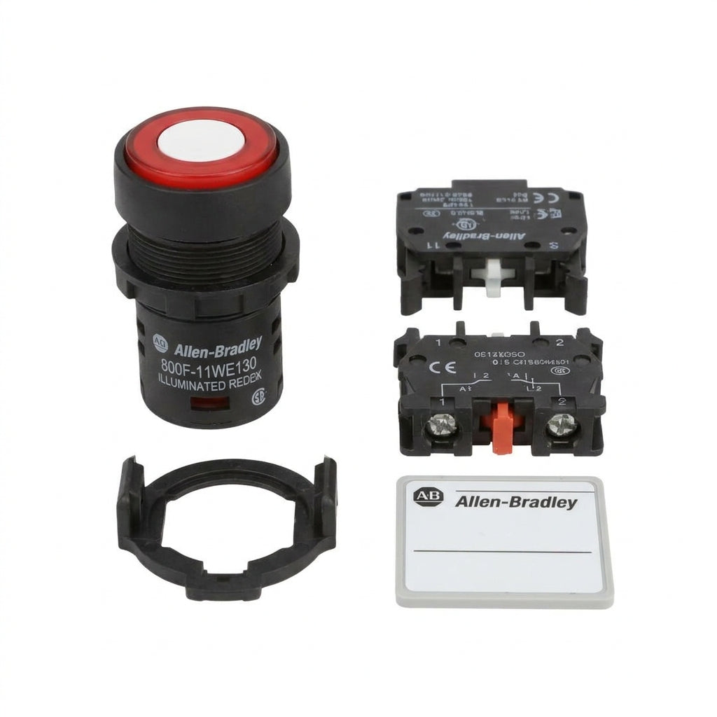 ALLEN-BRADLEY 800F-11WE130 BOTONES PULSADORES BOTONERAS Y ACCESORIOS