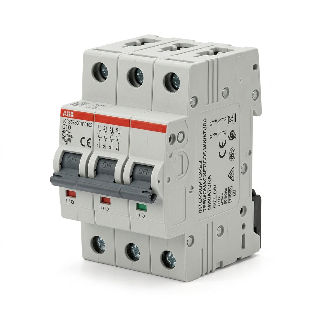 ABB 2CCS573001R0105 INTERRUPTORES TERMOMAGNETICOS MINIATURA RIEL DIN