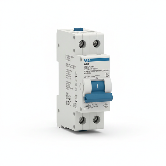 ABB 2CCS864001R0801 INTERRUPTORES TERMOMAGNETICOS MINIATURA RIEL DIN