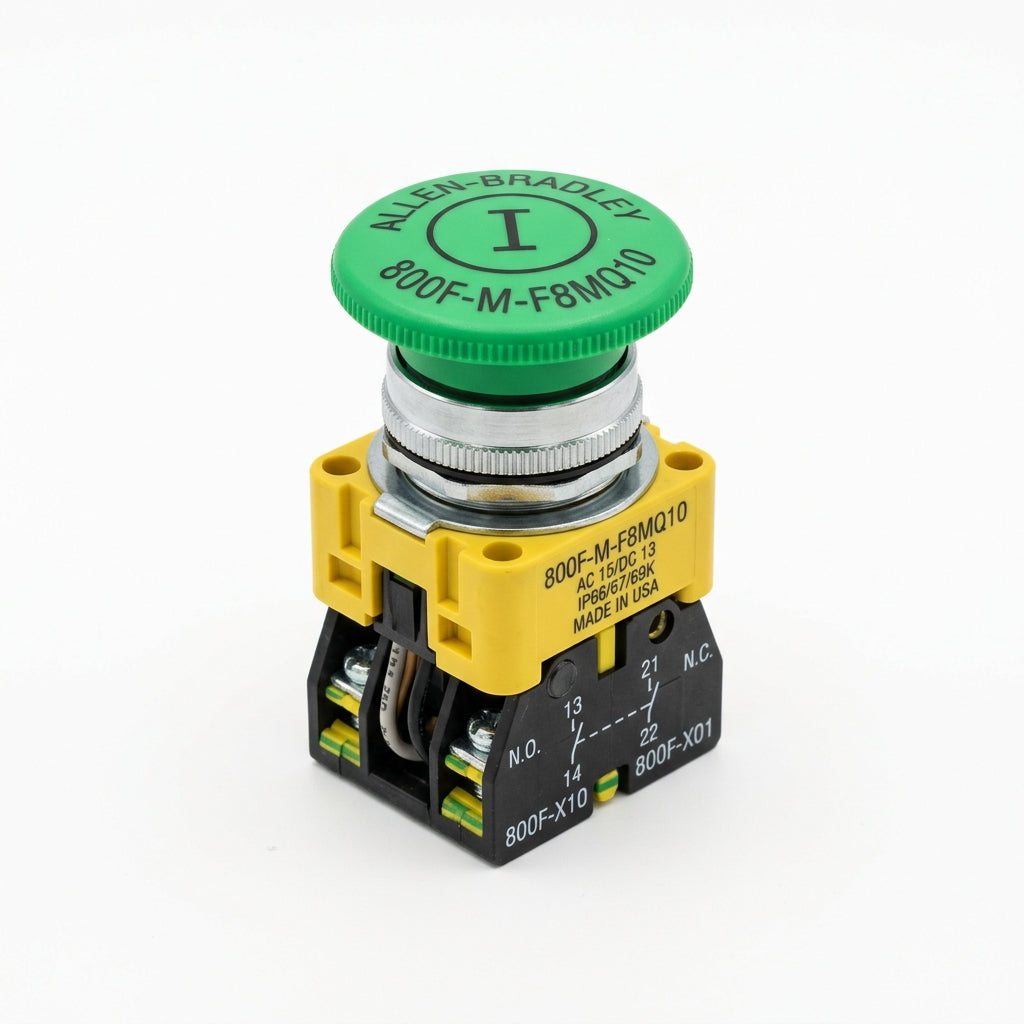 ALLEN-BRADLEY 800F-M-F8MQ10 BOTONES PULSADORES BOTONERAS Y ACCESORIOS