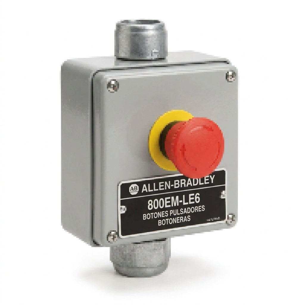 ALLEN-BRADLEY 800EM-LE6 BOTONES PULSADORES BOTONERAS
