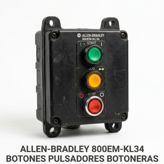 ALLEN-BRADLEY 800EM-KL34 BOTONES PULSADORES BOTONERAS