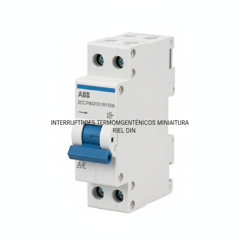 ABB 2CCP842001R1509 INTERRUPTORES TERMOMAGNETICOS MINIATURA RIEL DIN