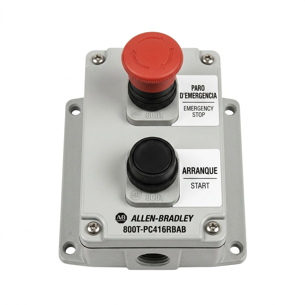 ALLEN-BRADLEY 800T-PC416RBAB BOTONES PULSADORES BOTONERAS Y ACCESORIOS