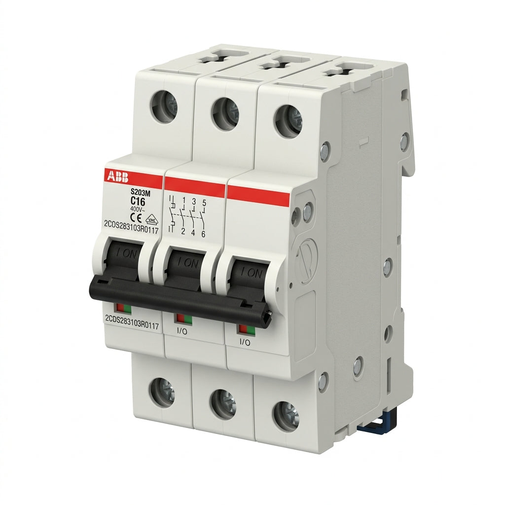 ABB 2CDS283103R0117 INTERRUPTORES TERMOMAGNETICOS MINIATURA RIEL DIN