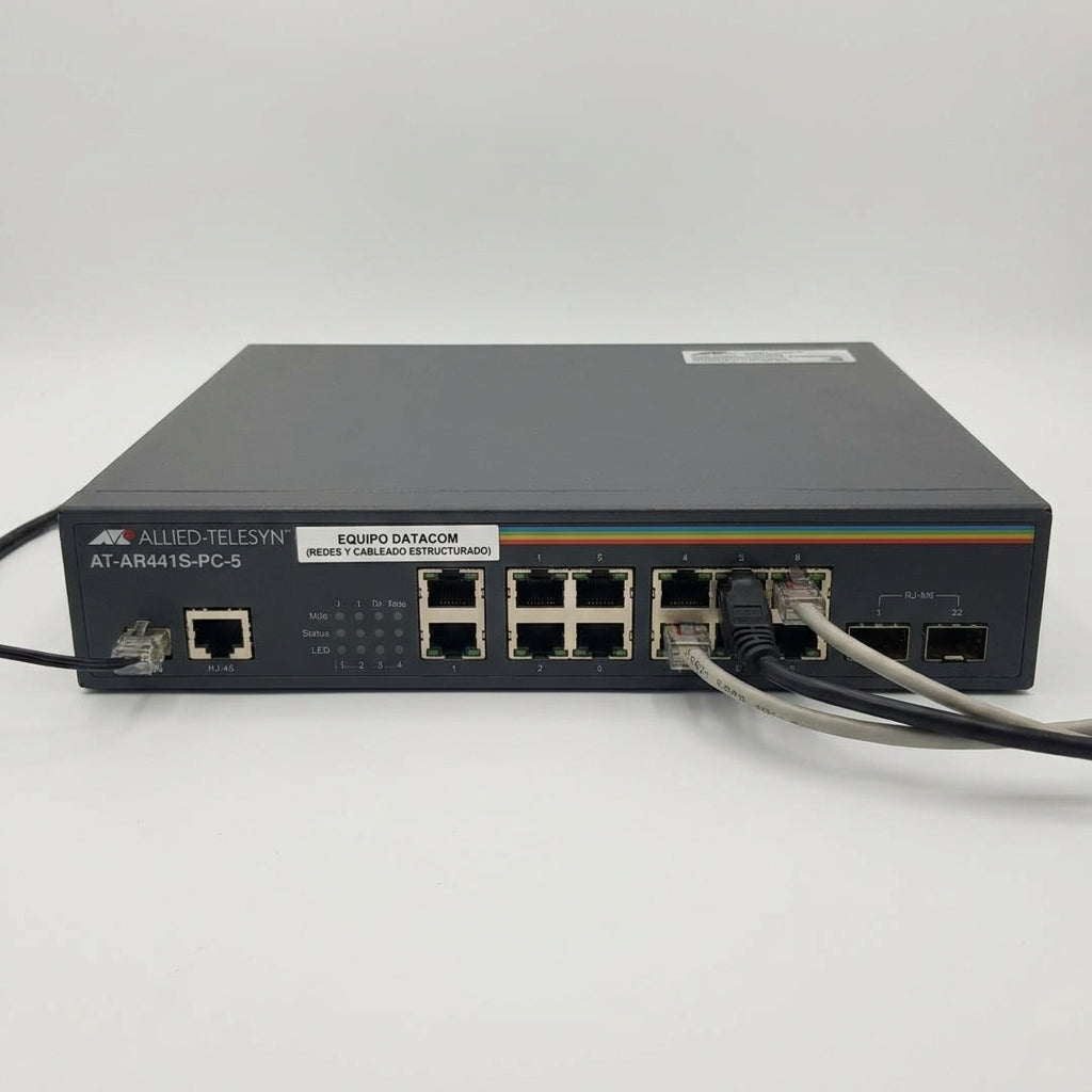 ALLIED-TELESYN AT-AR441S-PC-5 EQUIPO DATACOM (REDES Y CABLEADO ESTRUCTURADO)