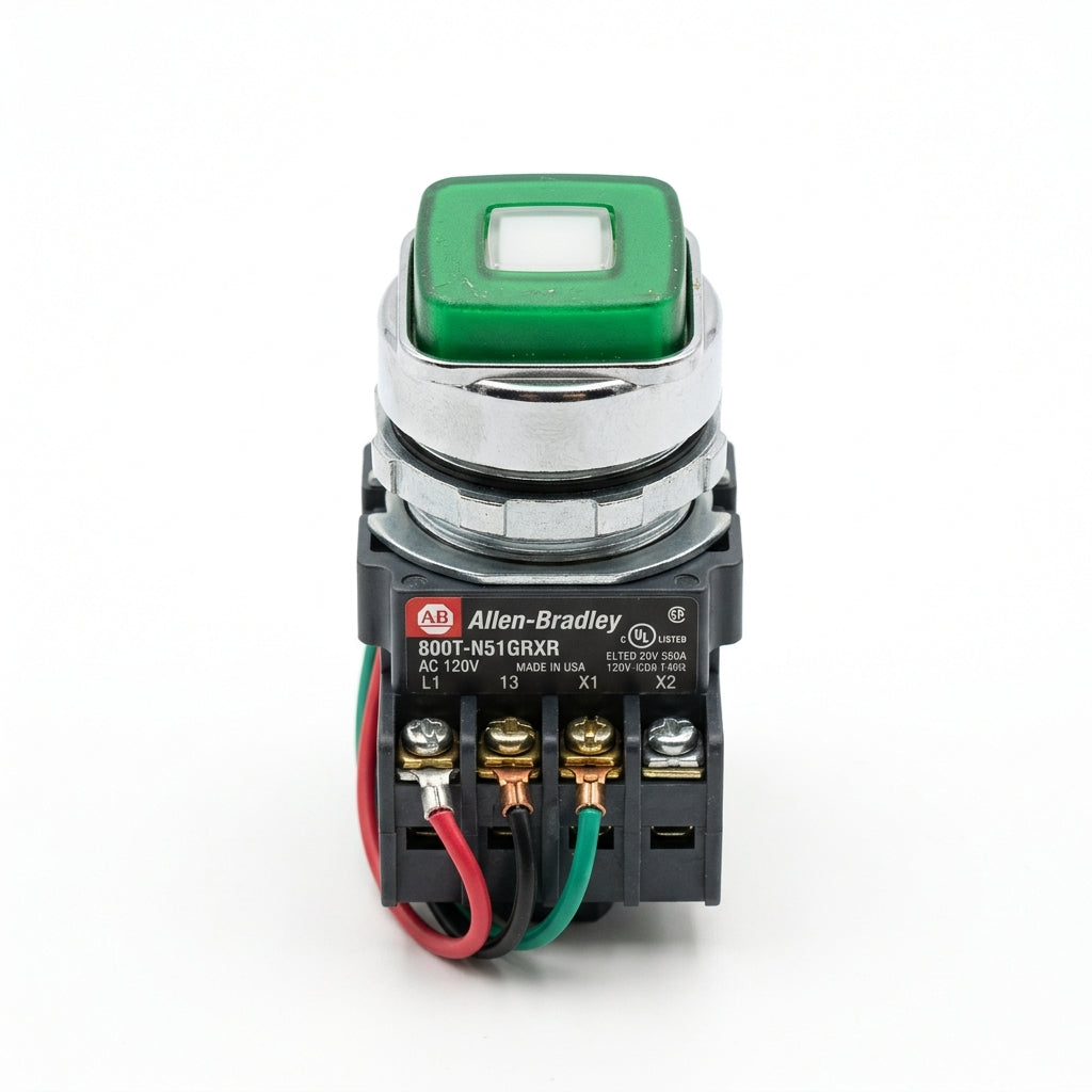 ALLEN-BRADLEY 800T-N51GRXR BOTONES PULSADORES BOTONERAS Y ACCESORIOS
