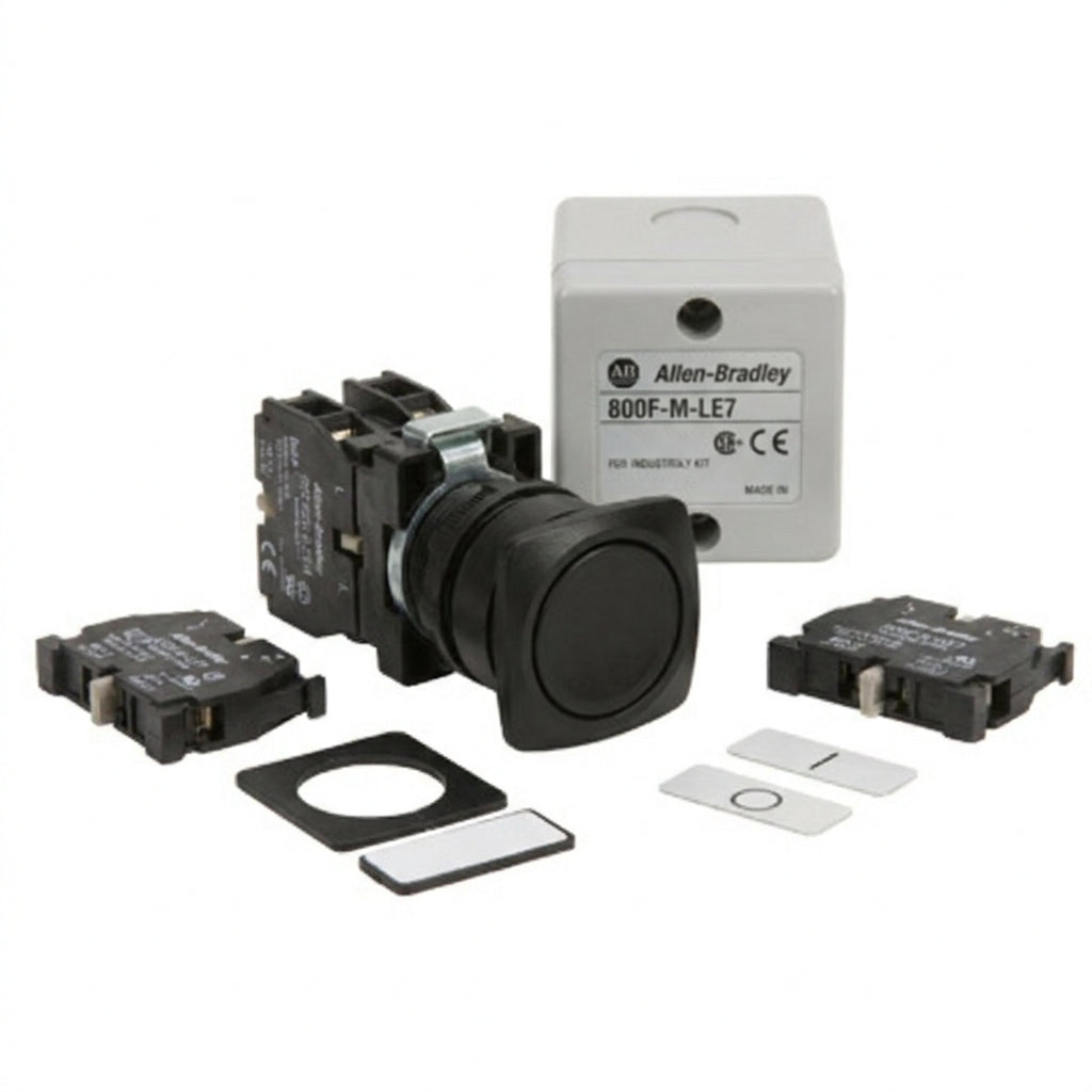 ALLEN-BRADLEY 800F-M-LE7 BOTONES PULSADORES BOTONERAS Y ACCESORIOS