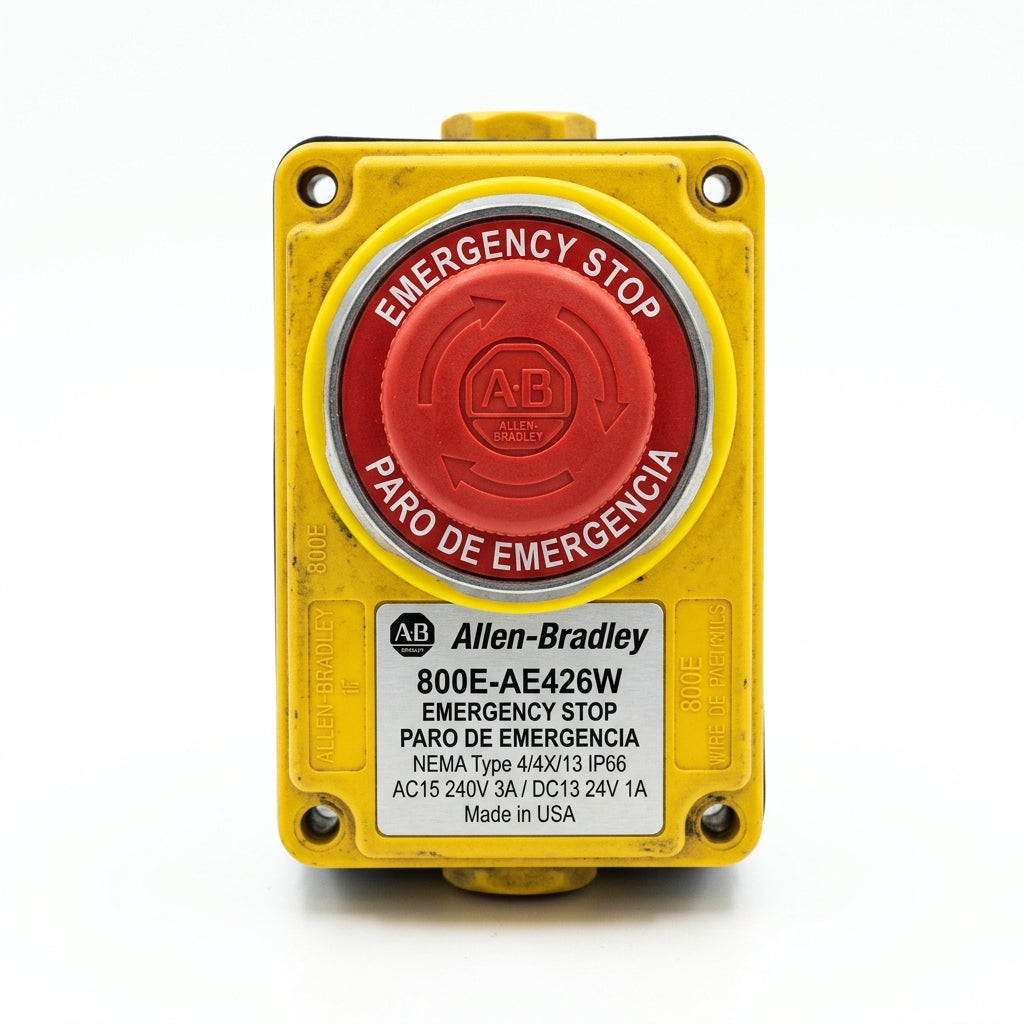 ALLEN-BRADLEY 800E-AE426W BOTONES PULSADORES BOTONERAS