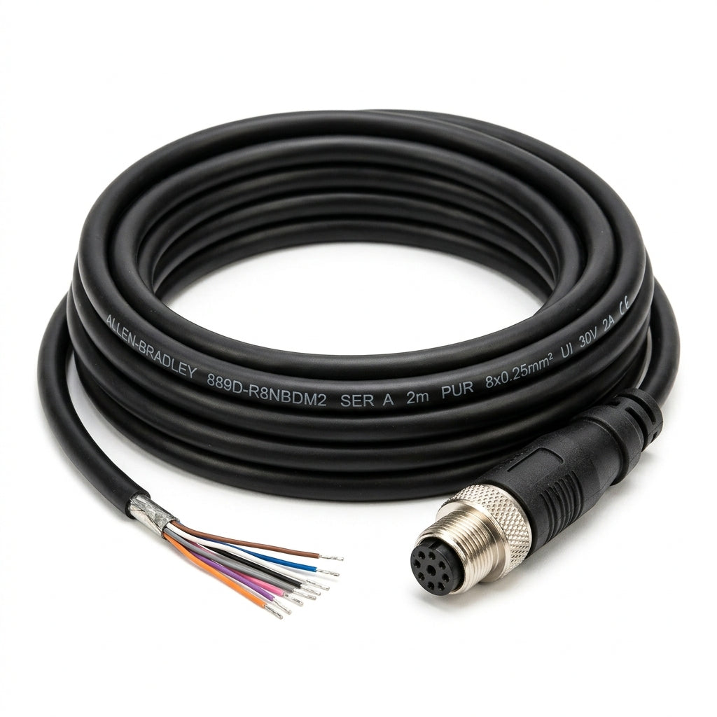 ALLEN-BRADLEY 889D-R8NBDM2 CONECTORES RAPIDOS Y CABLES PARA SENSOR (CORDSETS)