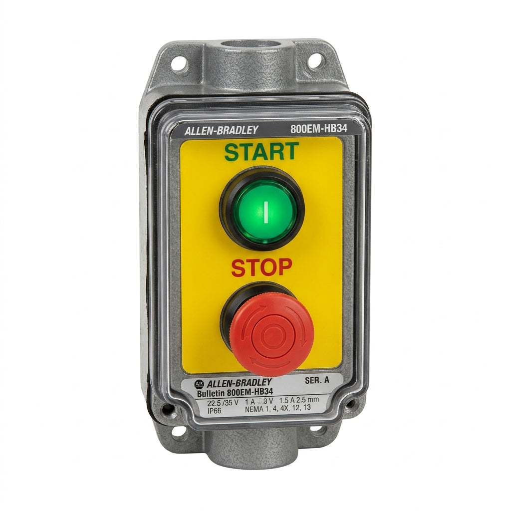 ALLEN-BRADLEY 800EM-HB34 BOTONES PULSADORES BOTONERAS