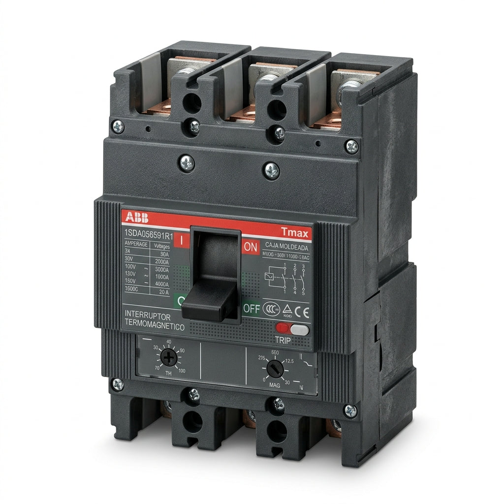 ABB 1SDA056591R1 INTERRUPTORES TERMOMAGNETICOS EN CAJA MOLDEADA