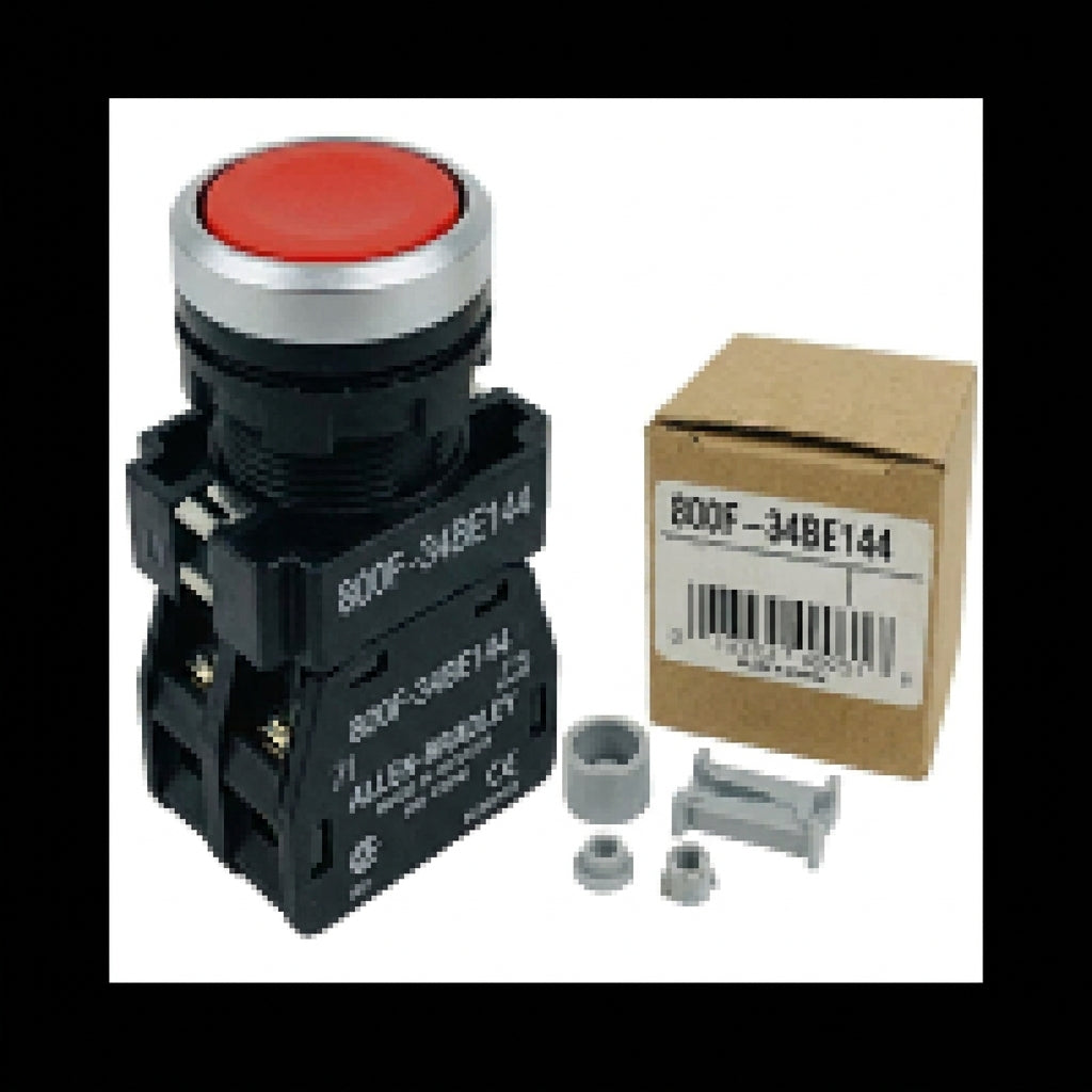ALLEN-BRADLEY 800F-34BE144 BOTONES PULSADORES BOTONERAS Y ACCESORIOS