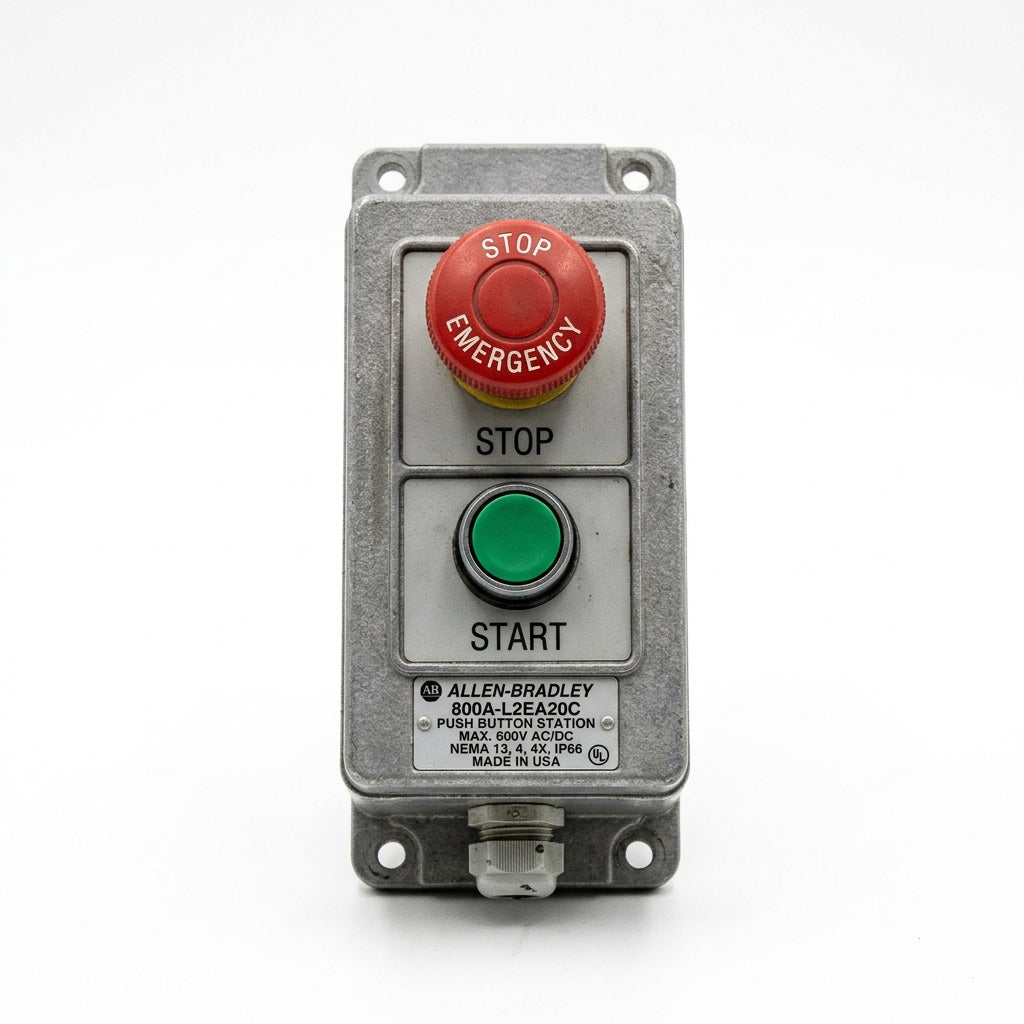 ALLEN-BRADLEY 800A-L2EA20C BOTONES PULSADORES BOTONERAS Y ACCESORIOS