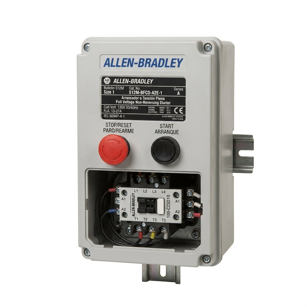 ALLEN-BRADLEY 512M-BFCD-A2E-1 ARRANCADORES A TENSION PLENA