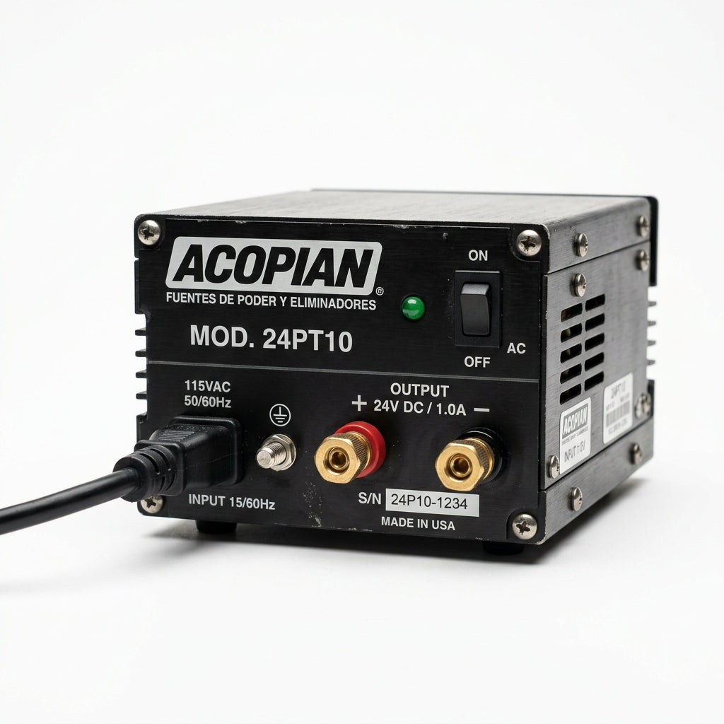 ACOPIAN 24PT10 FUENTES DE PODER Y ELIMINADORES
