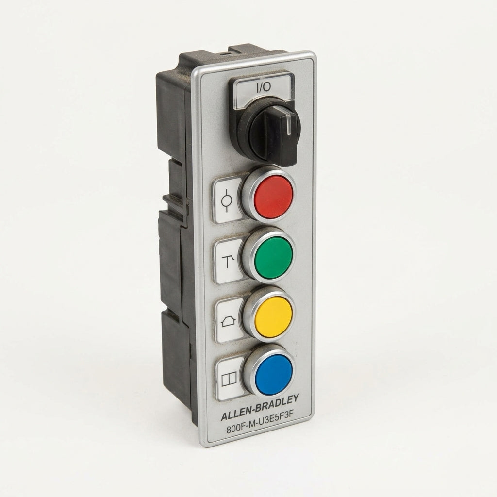 ALLEN-BRADLEY 800F-M-U3E5F3F BOTONES PULSADORES BOTONERAS Y ACCESORIOS