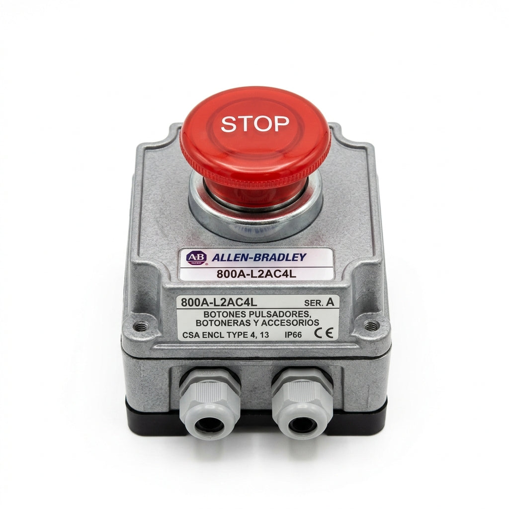 ALLEN-BRADLEY 800A-L2AC4L BOTONES PULSADORES BOTONERAS Y ACCESORIOS