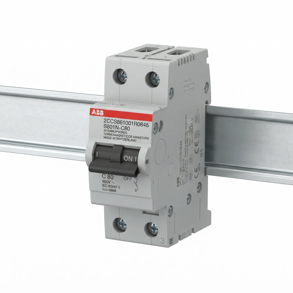 ABB 2CCS861001R0845 INTERRUPTORES TERMOMAGNETICOS MINIATURA RIEL DIN