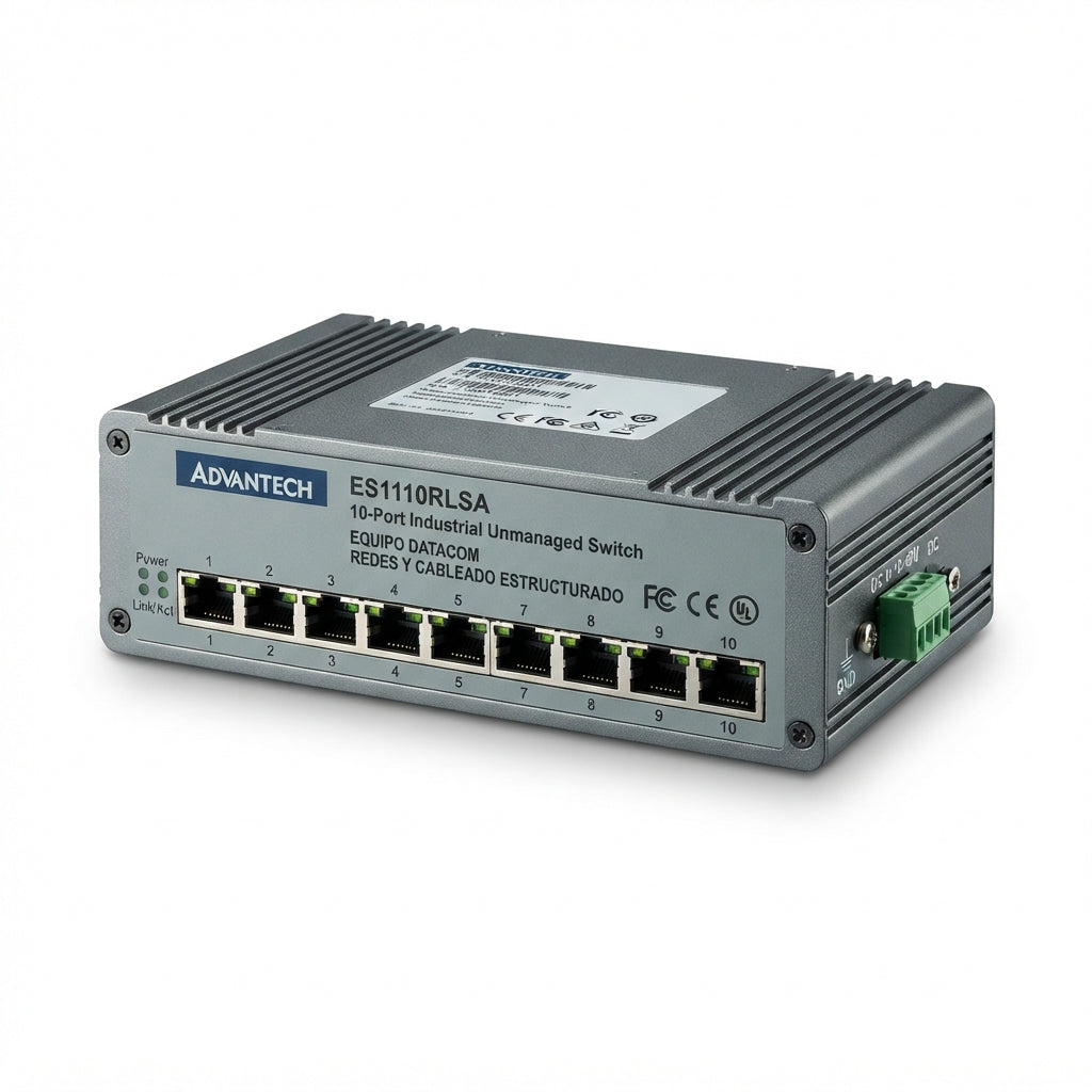 ADVANTECH ES1110RLSA EQUIPO DATACOM (REDES Y CABLEADO ESTRUCTURADO)