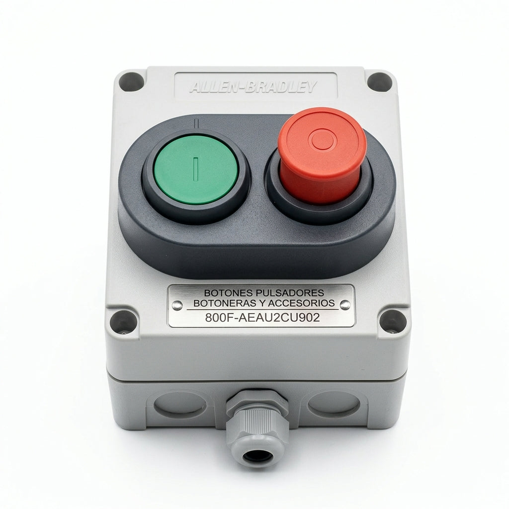 ALLEN-BRADLEY 800F-AEAU2CU902 BOTONES PULSADORES BOTONERAS Y ACCESORIOS