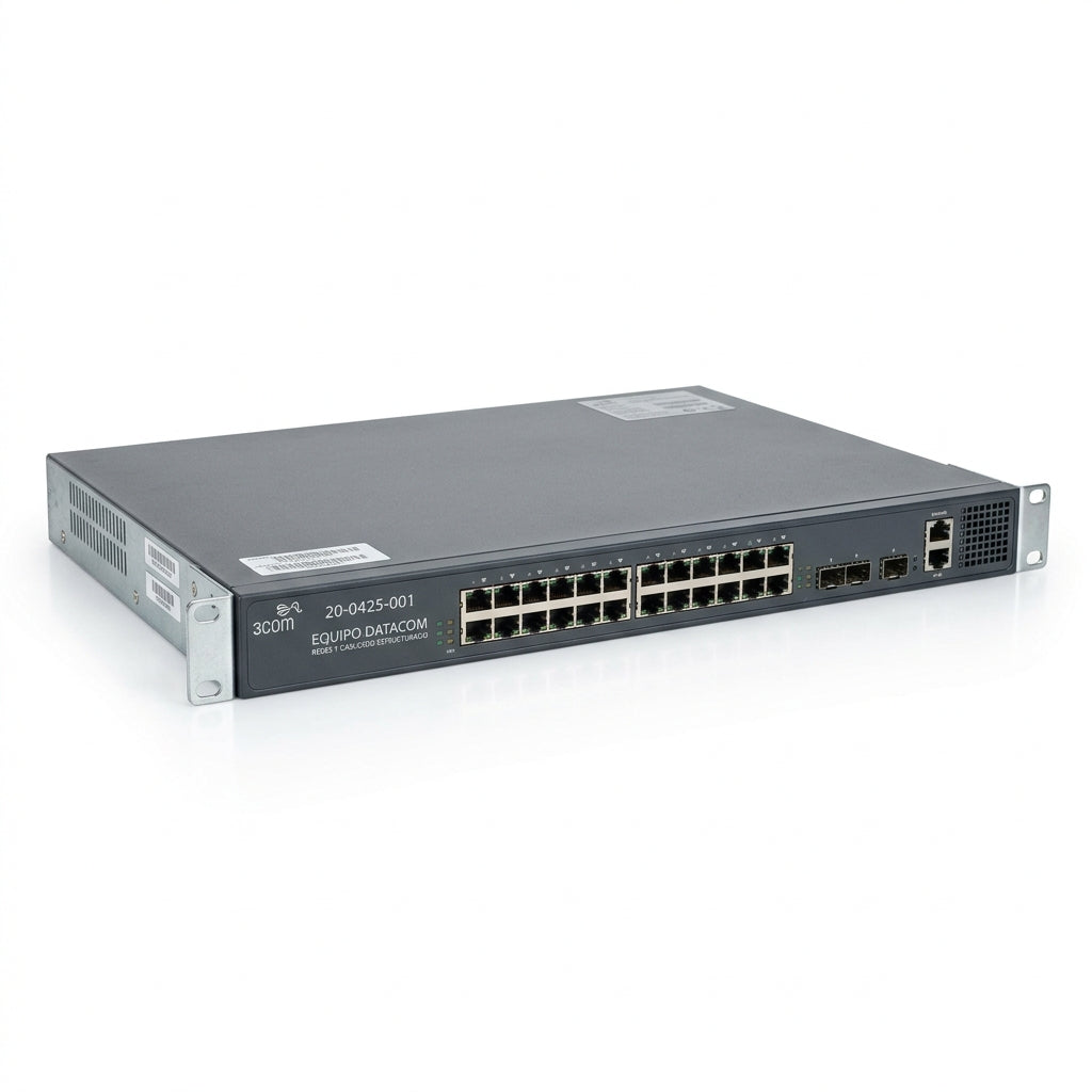 3COM 20-0425-001 EQUIPO DATACOM (REDES Y CABLEADO ESTRUCTURADO)