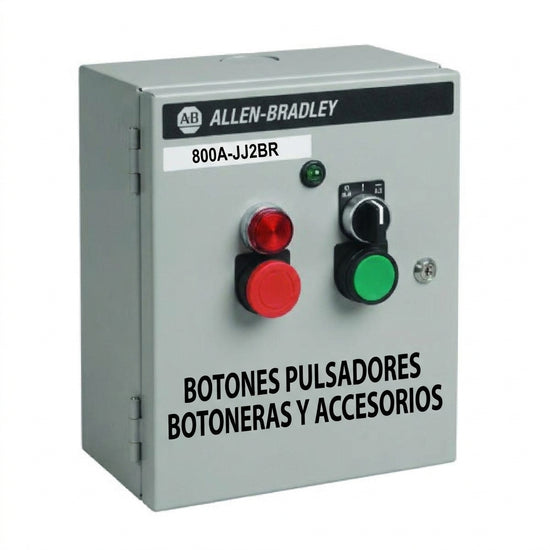 ALLEN-BRADLEY 800A-JJ2BR BOTONES PULSADORES BOTONERAS Y ACCESORIOS