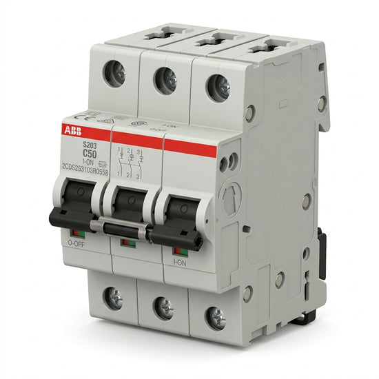 ABB 2CDS253103R0558 INTERRUPTORES TERMOMAGNETICOS MINIATURA RIEL DIN