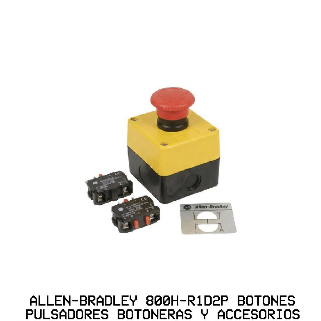ALLEN-BRADLEY 800H-R1D2P BOTONES PULSADORES BOTONERAS Y ACCESORIOS