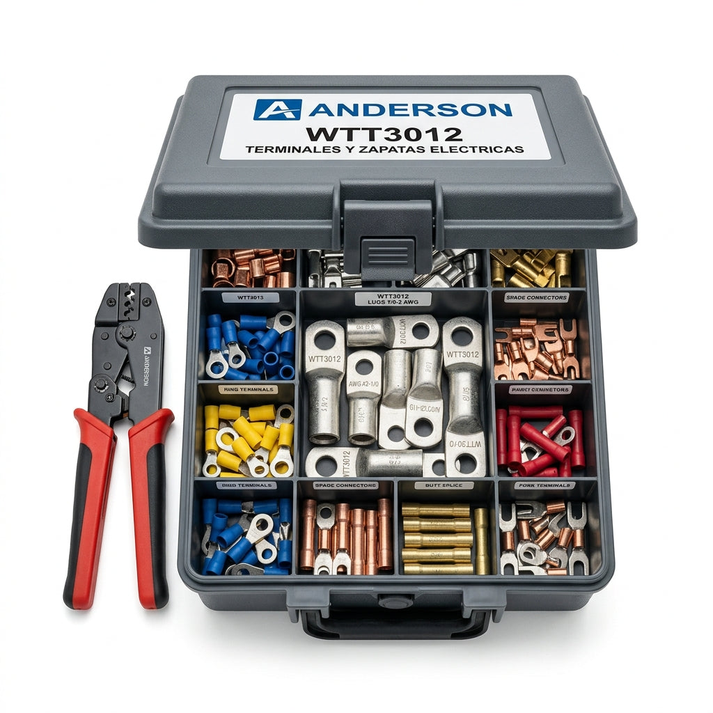 ANDERSON WTT3012 TERMINALES Y ZAPATAS ELECTRICAS