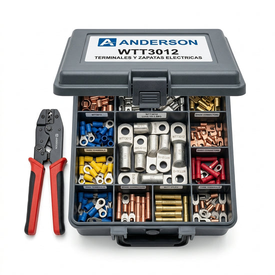 ANDERSON WTT3012 TERMINALES Y ZAPATAS ELECTRICAS