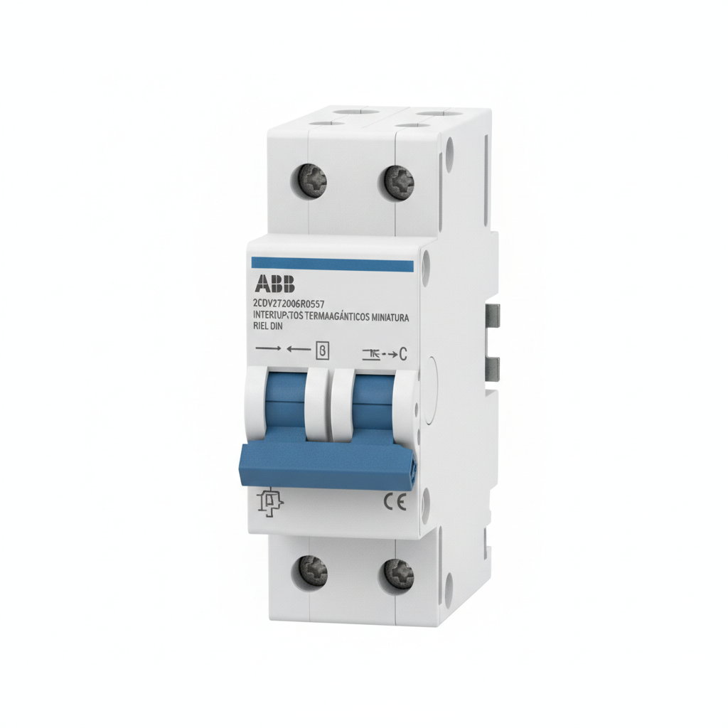 ABB 2CDV272006R0557 INTERRUPTORES TERMOMAGNETICOS MINIATURA RIEL DIN
