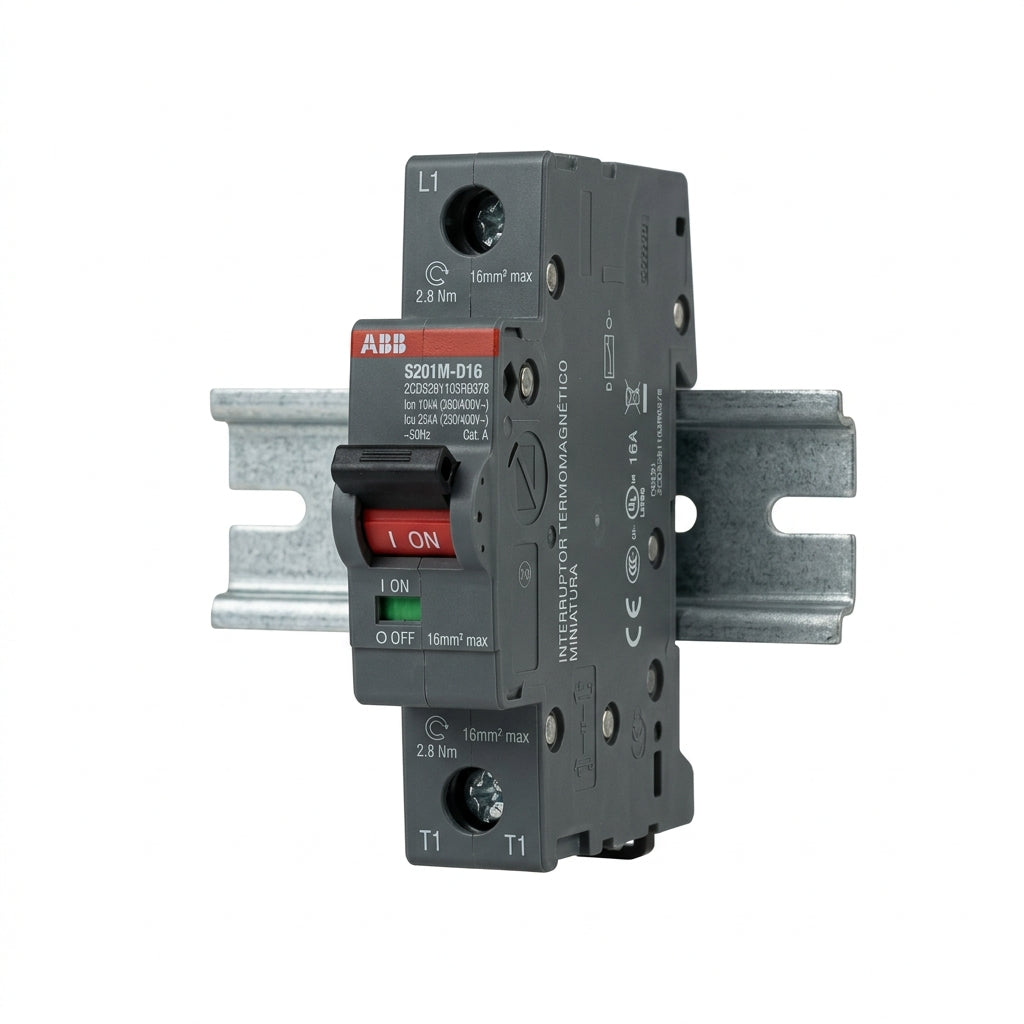 ABB 2CDS281103R0378 INTERRUPTORES TERMOMAGNETICOS MINIATURA RIEL DIN