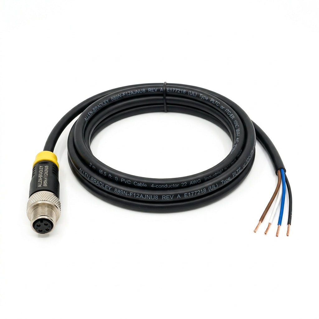 ALLEN-BRADLEY 889N-F12AJNU8 CONECTORES RAPIDOS Y CABLES PARA SENSOR (CORDSETS)