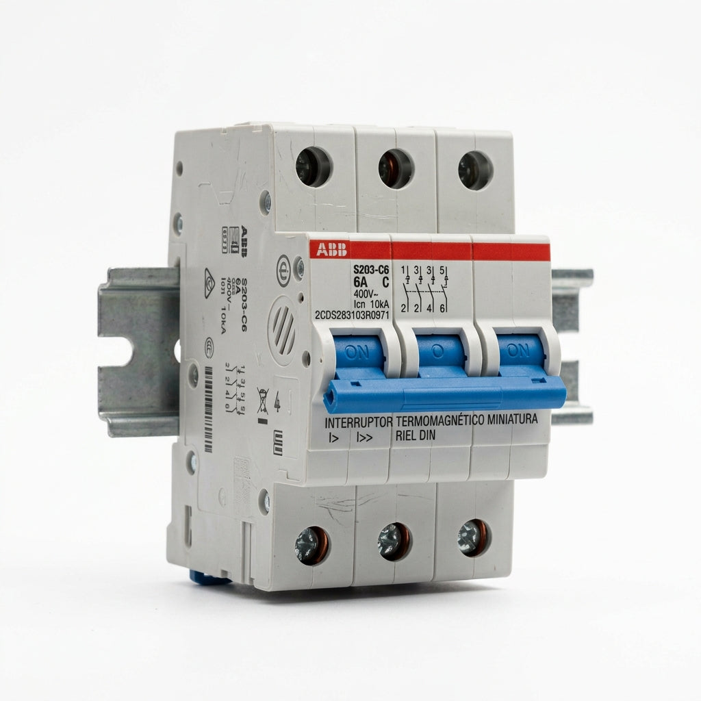 ABB 2CDS283103R0971 INTERRUPTORES TERMOMAGNETICOS MINIATURA RIEL DIN