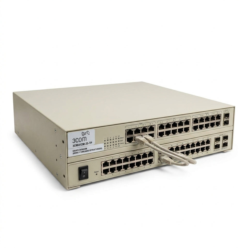 3COM 3C96412M-25-TP EQUIPO DATACOM (REDES Y CABLEADO ESTRUCTURADO)