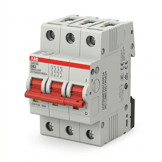 ABB 2CCS863001R0634 INTERRUPTORES TERMOMAGNETICOS MINIATURA RIEL DIN